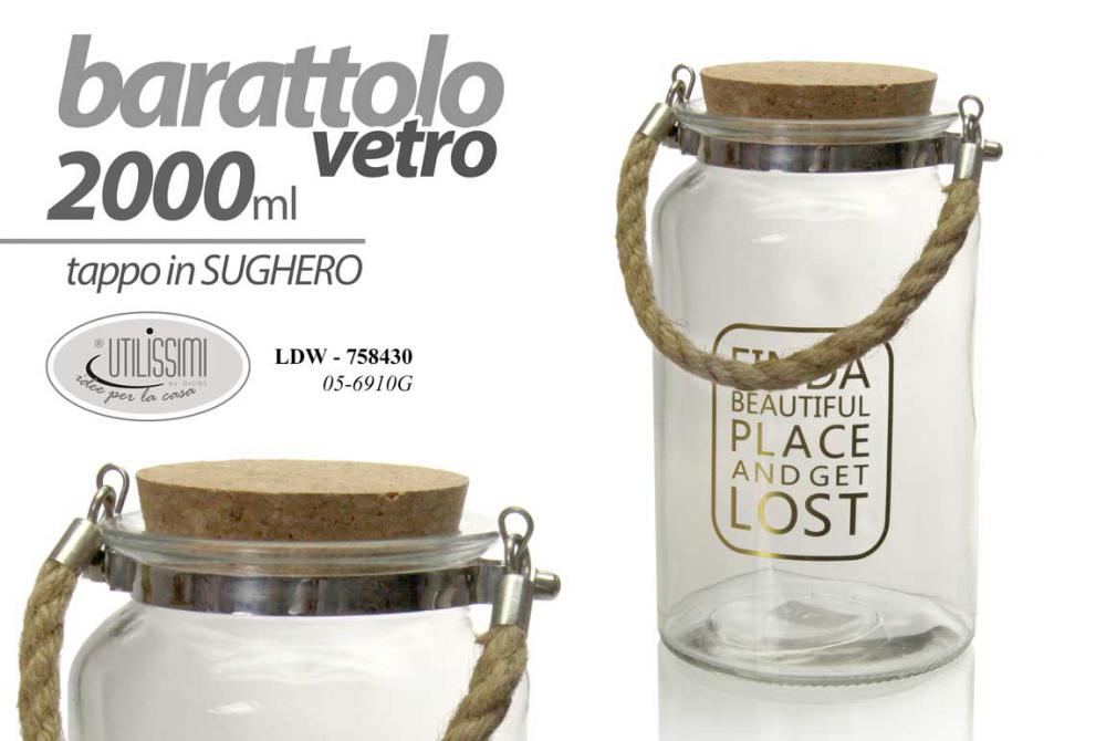TEGLA STAKLENA 2000ML 10,9*26 05-6910G